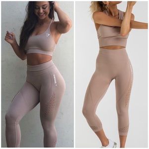 Gymshark Energy Seamless High Waisted Cropped Leggings